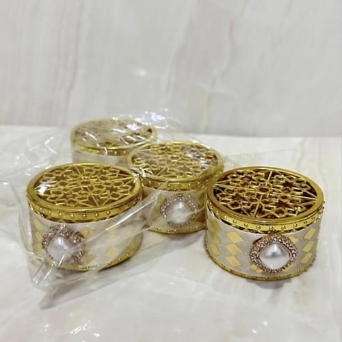 مجموعة من 12 قطعة من علب التعبئة بتصميم دائري انيق