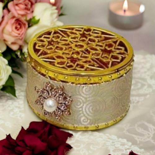 مجموعة من 12 قطعة من علب التعبئة بتصميم دائري انيق