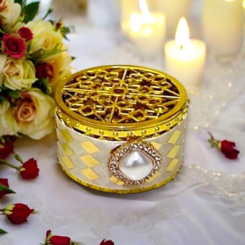 مجموعة من 12 قطعة من علب التعبئة بتصميم دائري انيق