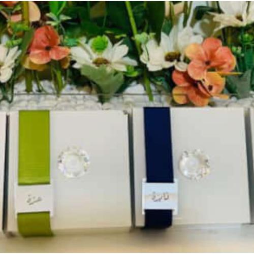 مجموعة 12 قطعه من صندوق المجوهرات منسق بالشرائط مع...