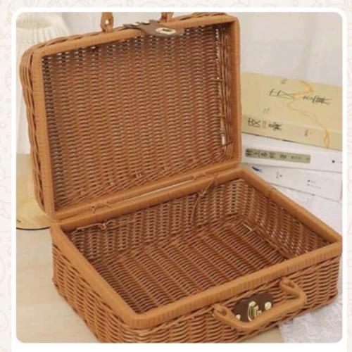 حقيبه خوص انيقة لتقديم الهدايا والتوزيعات - علب هد...