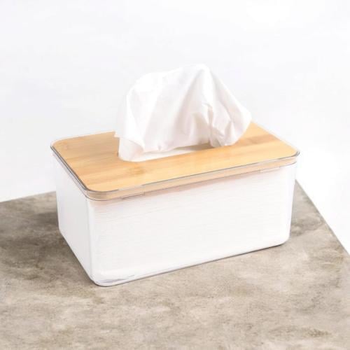 علب مناديل اكريليك (12 قطعة) بتصميم مستطيل الشكل و...