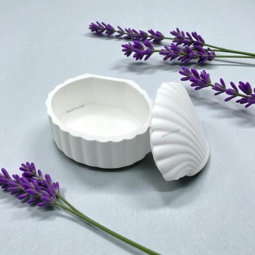 مجموعة (12) من علب سيراميك انيقة لتنسيق التوزيعات...