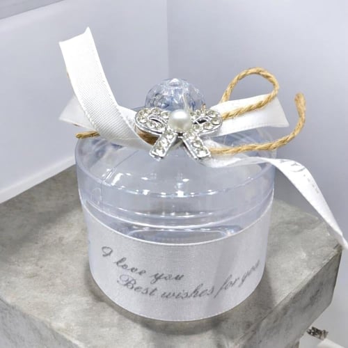 مجموعة (12) من علب توزيعات انيقة بتصميم دائري