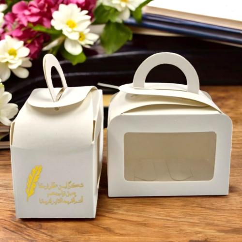 علب من الكرتون المقوى (12 قطعة) توزيعات زواج