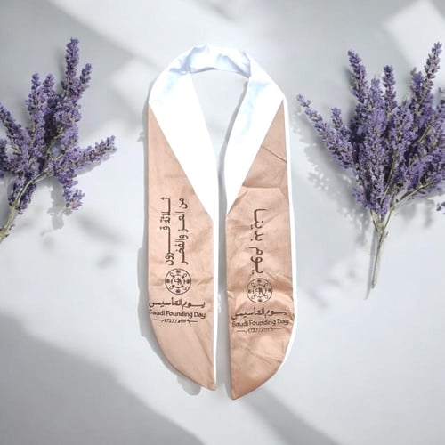 مجموعة من 12 قطعة من وشاحات ساتان للاحتفال بذكرى ي...