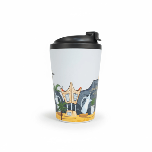 مجموعة (12) من اكواب حرارية بتصميم ورسومات مستوحاه...