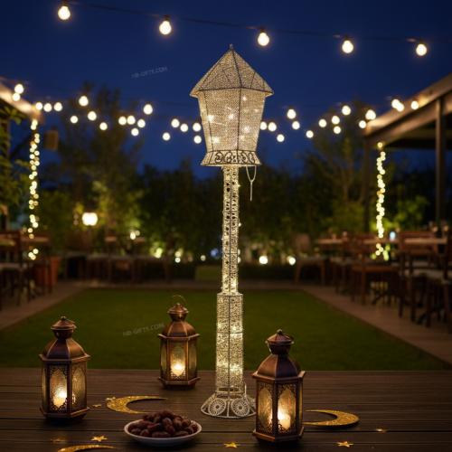 فوانيس اضاءه للمساحات الخارجية تعمل بالبطارية مصمم...