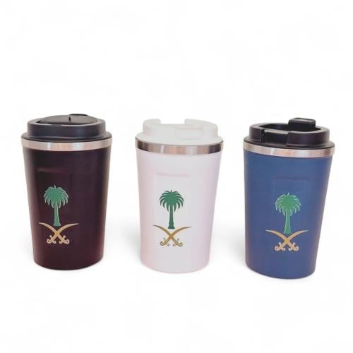 مجموعة (12) من توزيعات اكواب حرارية لليوم الوطني ب...