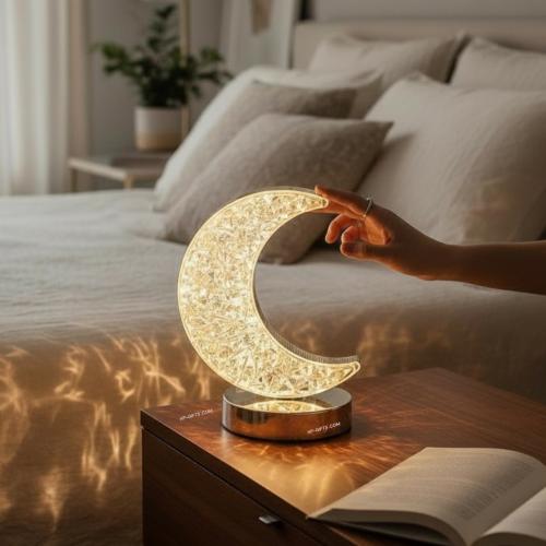 مجموعة (12) من لمبة طاولة كريستال بتصميم عصري انيق...