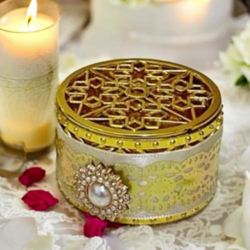 مجموعة من 12 قطعة من علب التعبئة بتصميم دائري انيق