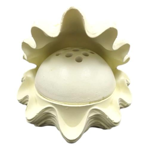 مجموعة 12 من المباخر بتصميم انيق على شكل صدف بلون...