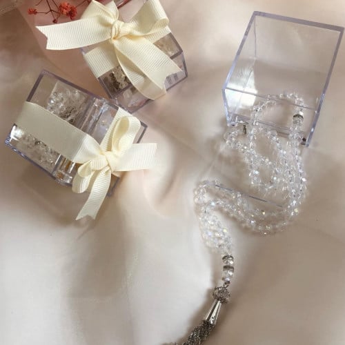 بوكس اكريلك سبحه ( درزن 12 حبة )