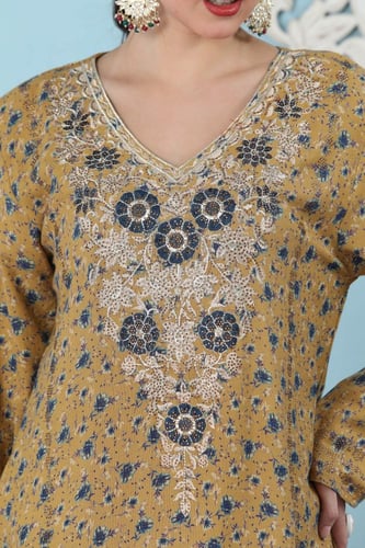 جلابية مخور اماراتي لون كموني موديل SX5-52