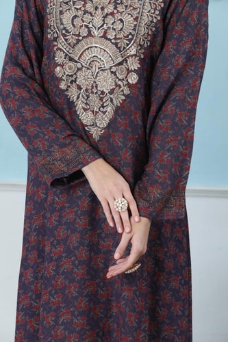 جلابية مخور اماراتي لون موف موديل SX5-55