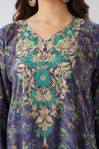 جلابية استايل مخور اماراتي لون بترولي موديل SX6-10...