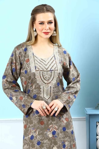 مخور اماراتي جامبو لون ترابي موديل SV5-054