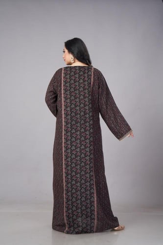 مخور نسائي كشميري لون اسود موديل SQ4-83