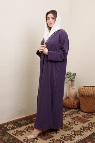 عباية مناسبات موف موديل MR-002