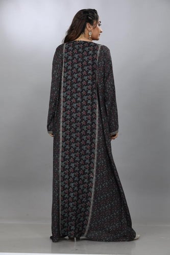 مخور نسائي كشميري لون كحلي موديل SQ4-83