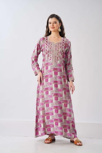 جلابية استايل مخور اماراتي موديل SX6-106