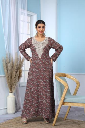 مخور اماراتي جامبو لون شوكو غامق موديل SV5-052