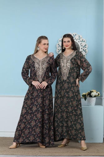 جلابية مخور اماراتي لون كحلي موديل SX5-56