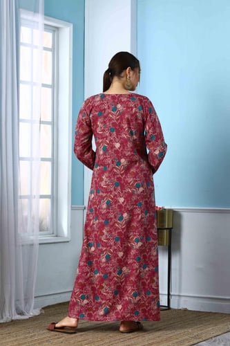 مخور اماراتي جامبو لون فوشي غامق موديل SV5-054