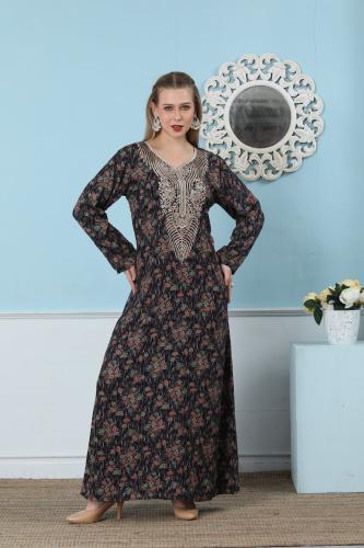 مخور اماراتي جامبو لون كحلي موديل SV5-63