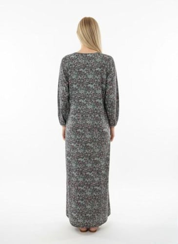 جلابية كشميري لون اخضر فاتح موديل SQ5-41