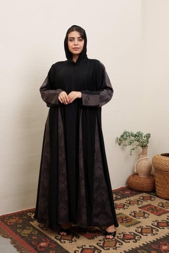 عباية سوداء موديل MR-005
