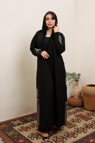 عباية سوداء موديل MR-006