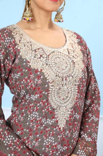 مخور اماراتي جامبو لون شوكو غامق موديل SV5-052