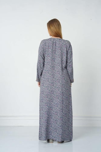 جلابية مخور اماراتي لون رمادي موديل SX5-86