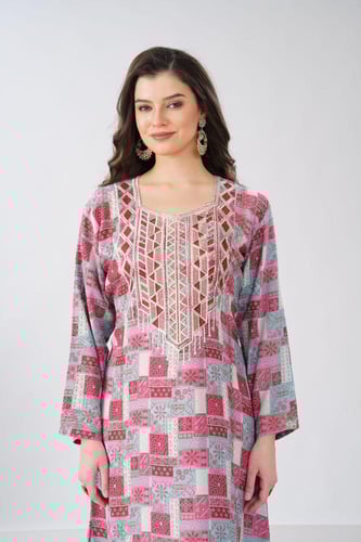 جلابية استايل مخور اماراتي موديل SX6-106