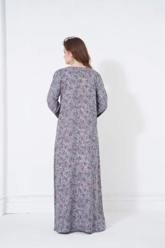 جلابية مخور اماراتي رمادي موديل SX5-84