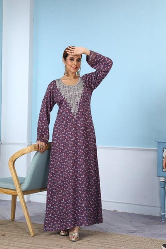 مخور اماراتي جامبو لون موف فاتح موديل SV5-053