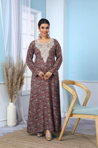 مخور اماراتي جامبو لون شوكو غامق موديل SV5-052