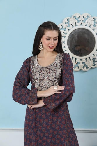 جلابية مخور اماراتي لون موف موديل SX5-55