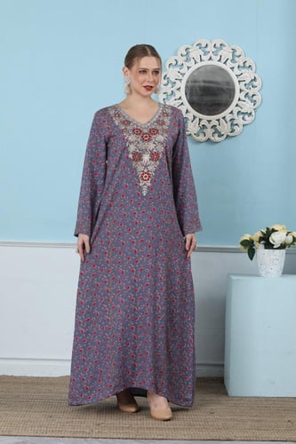 جلابية مخور اماراتي لون موف فاتح موديل SX5-52