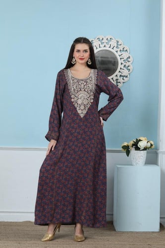 جلابية مخور اماراتي لون موف موديل SX5-55