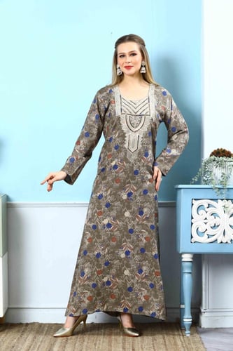 مخور اماراتي جامبو لون ترابي موديل SV5-054