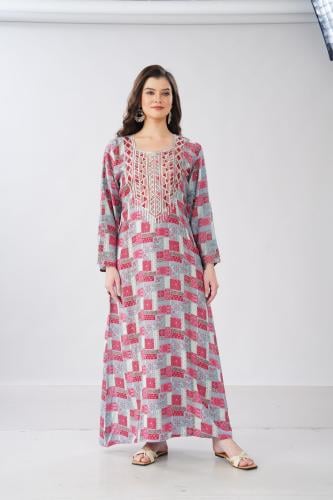 جلابية استايل مخور اماراتي موديل SX6-106