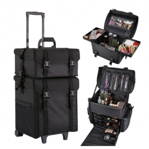 شنطه بعجلات لمستحضرات التجميل