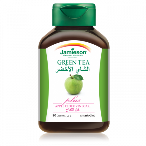 جاميسون الشاي الأخضر مع خل التفاح كبسولات 90 حبة