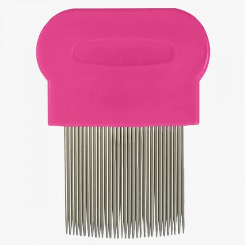 مشط حديد لازالة القمل ملون