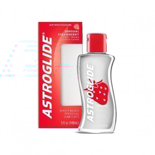 مزلق سائل باساس مائيي بالفراولة من استروجلايد