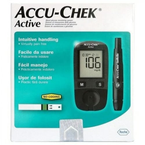 جهاز اكو تشيك تحليل السكر accu chek active