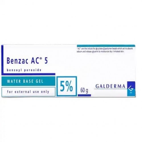 بنزاك ايه سي 5% جل 60 جم