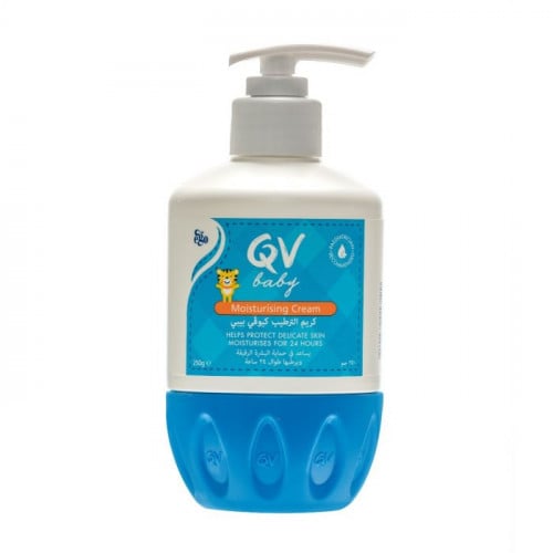 كيوفي، عناية الأطفال، كريم مرطب للبشرة - 250 جم